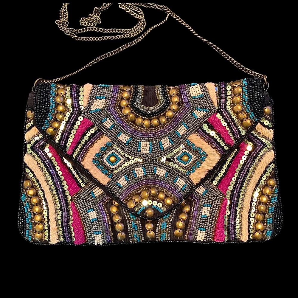 Vintage beaded handbag